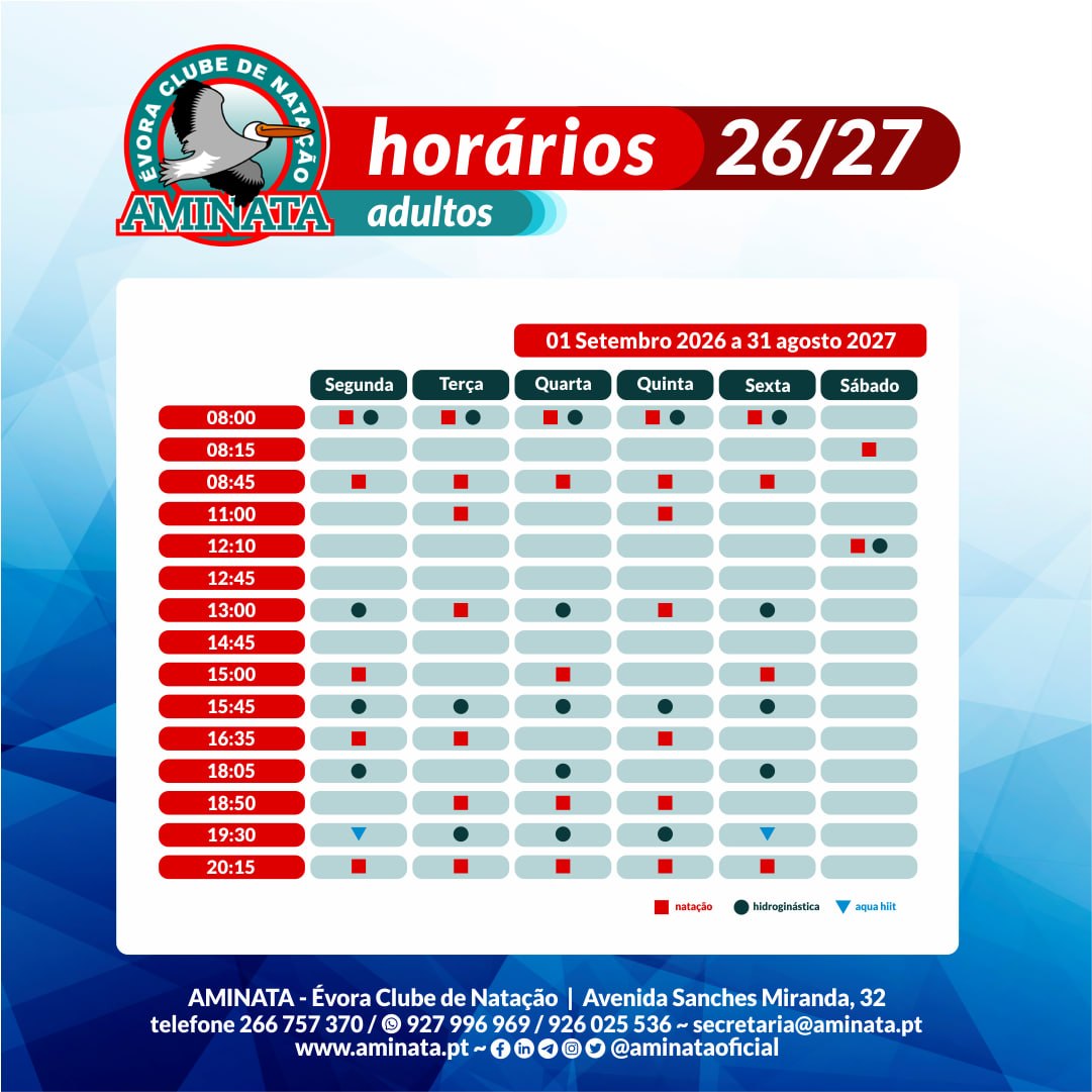 Horário Adultos