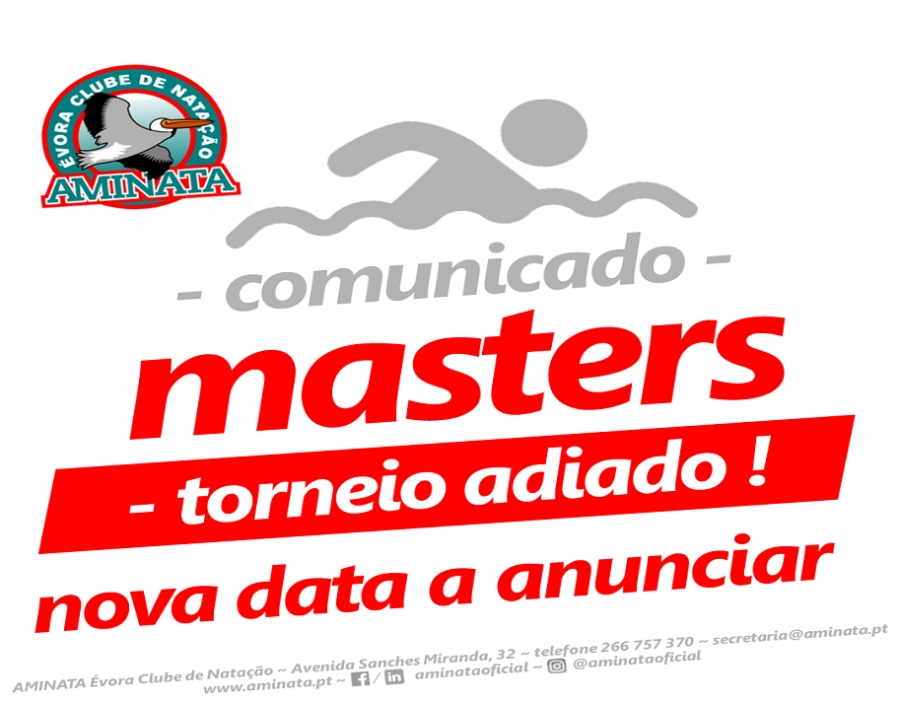 Adiamento I Torneio Masters do Aminata
