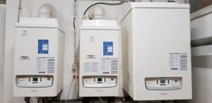 Sistema de aquecimento de águas