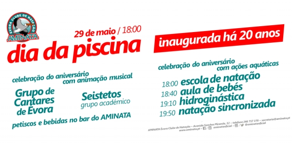 Aniversário da piscina do Aminata